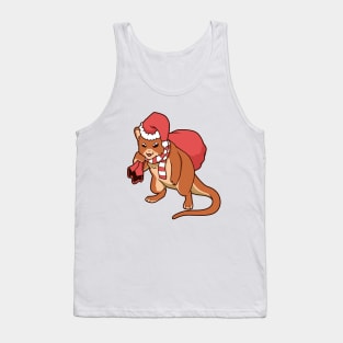 Tree kangaroo Christmas Tank Top